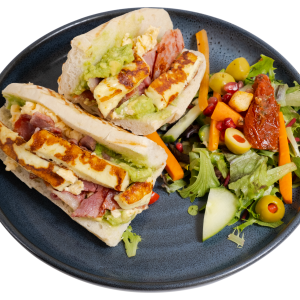 Halloumi Stack
